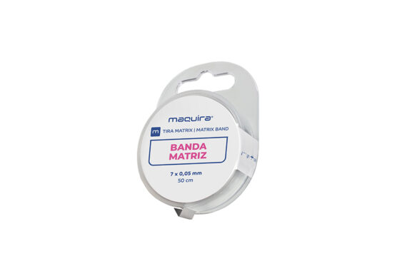Banda Matriz de Aço Inox 0,05 x 7mm ( 50 CM )